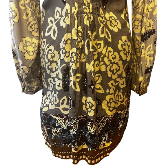 Sinequanone Paris, Lightweight Floral Print Dress, Size 8, Lilac-grey - Picture 14 of 16